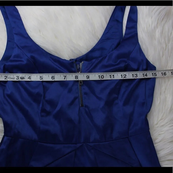 BCBGENERATION Peplum Ultramarine Cocktail Dress - Picture 6 of 8